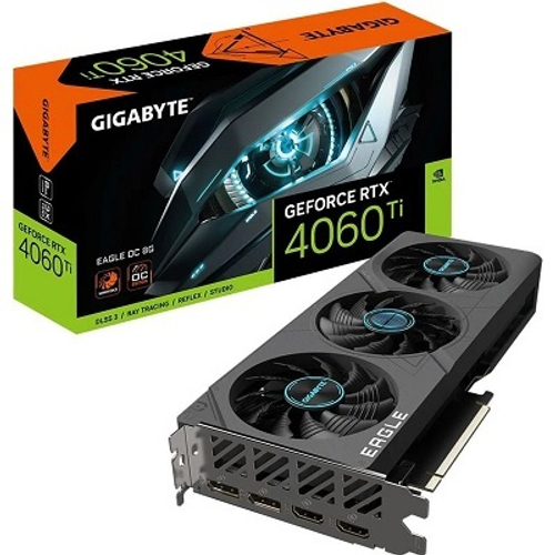 Видеокарта GIGABYTE GeForce RTX 4060 Ti EAGLE OC 8GB (GV-N406TEAGLE OC-8GD)