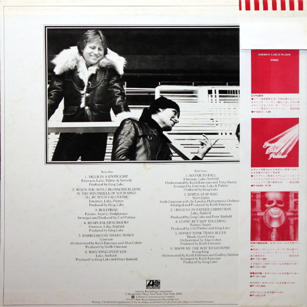 Emerson, Lake & Palmer / Works Volume 2 (LP)