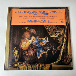 Винтажная виниловая пластинка LP Roger Delmotte, Collegium Academicum De Gen ve, Robert Dunand, Great Trumpet Concertos (Германия 1972)