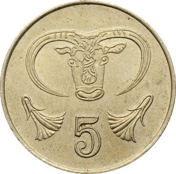 5 центов 1985 Кипр