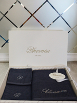 Набор из трех вафельных полотенец Blumarine