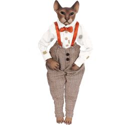 Кукла коллекционная Кот Бруно