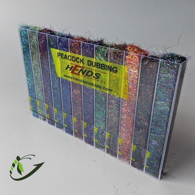 HENDS Набор даббингов Peacock Dubbing BOX 12 colours