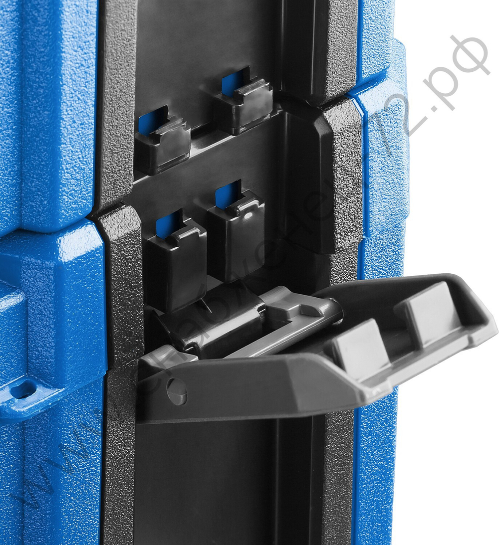 ЗУБР МОДУЛЬ-25, 440 х 310 х 250 мм, (17″), размер XL, пластиковый ящик для инструментов, Профессионал (38165-25)