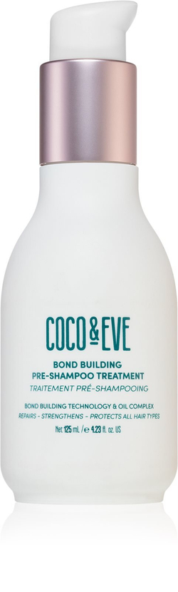 Coco & Eve Bond Building Pre-Shampoo Treatment - питательный уход прелюдия для поврежденных волос /   125  ml  / GTIN 8886482912510