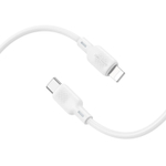Кабель Lightning -TypeC BOROFONE BX113 PD 27W Silicone (белый) 1м