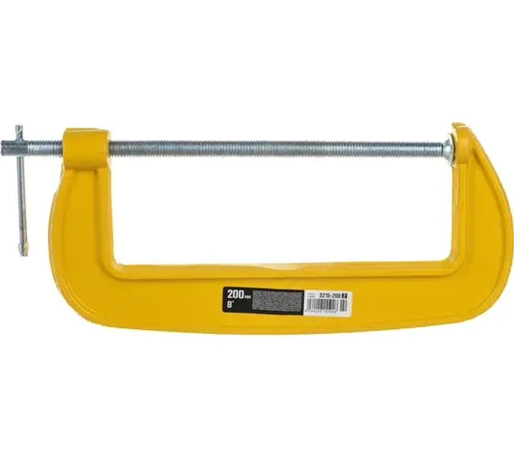 Струбцина тип G Stayer (8"200мм)