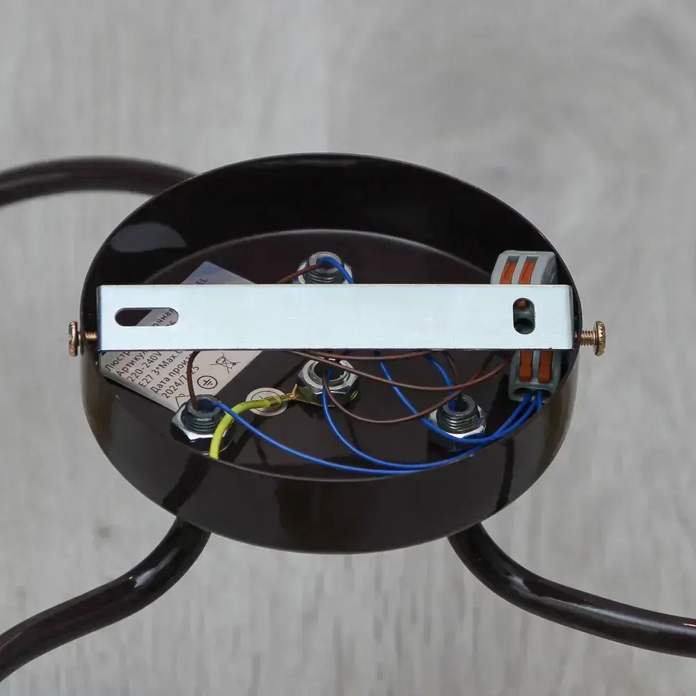 Люстра потолочная Caramel 3хЕ27х60Вт