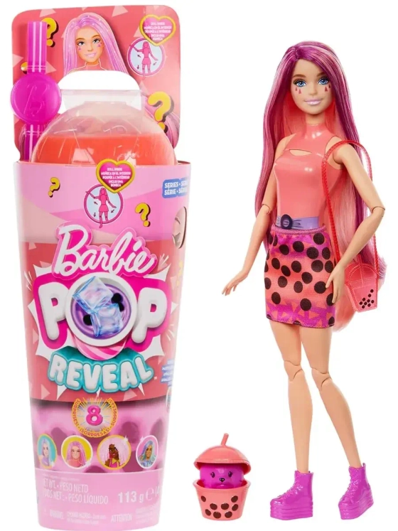 Кукла Барби Pop Reveal Bubble Tea Манго HTJ22