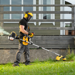 Триммер бензиновый DGT 520S, 52 см3, 3 л. с, разъемная штанга, состоит из 2 частей Denzel