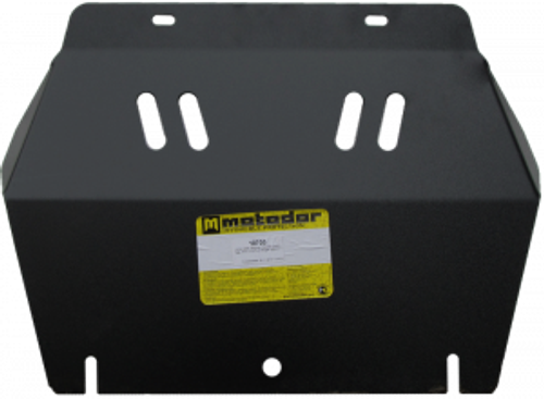 Усиленная защита Motodor картера двигателя, переднего дифференциала, кпп, радиатора, разд. коробки. 3 мм, сталь. для Mazda BT-50 2006-2011,Ford Ranger 2006-2011 арт.10703