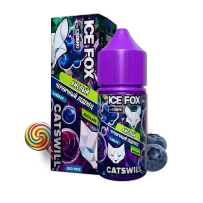 Жидкость ICE FOX & CATSWILL SOUR Salt 2% STRONG 30 ml
