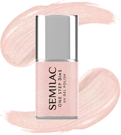 Semilac One Step Hybrid 3in1 - гибридный лак для ногтей, 5 ml