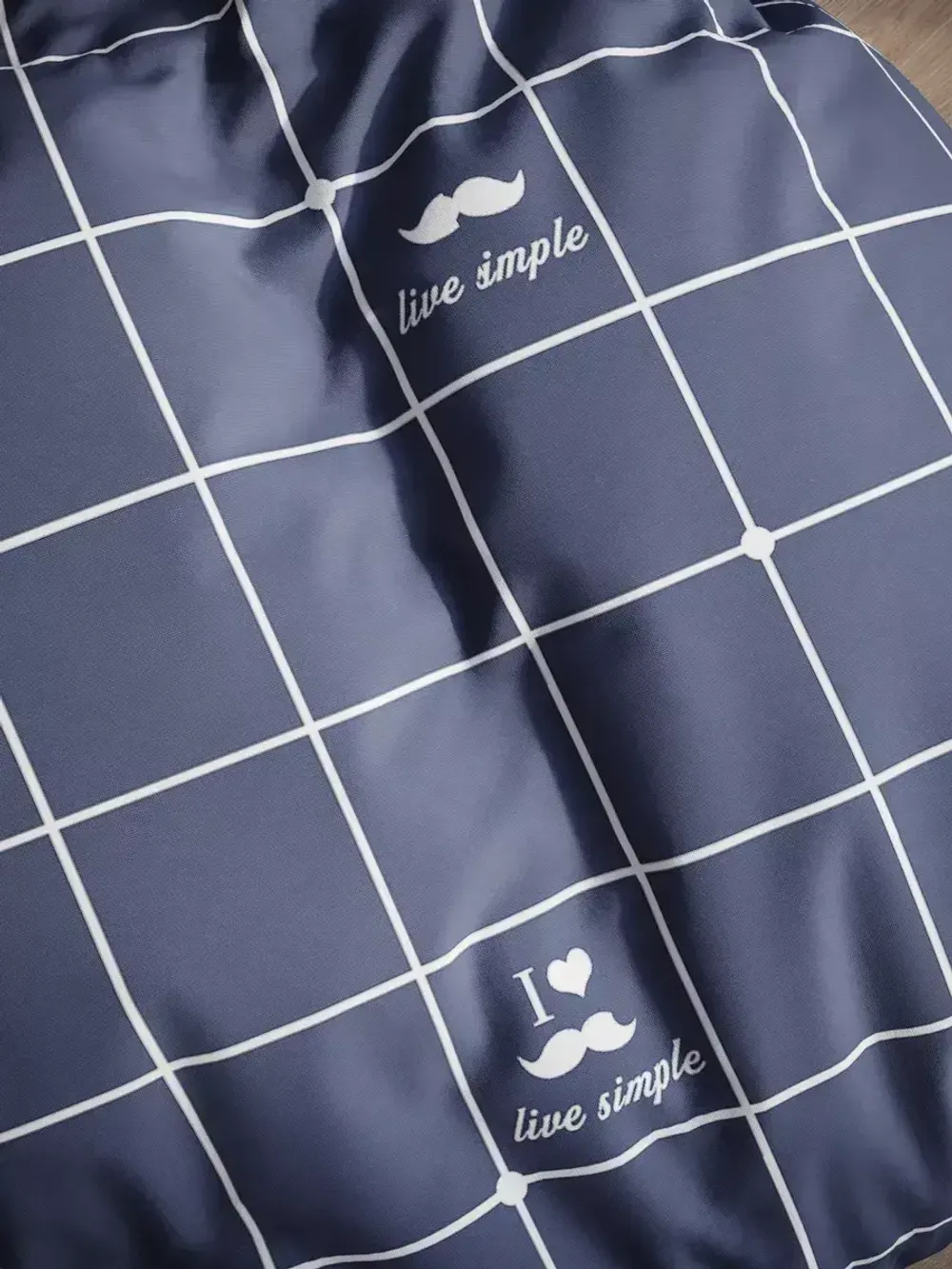 Наволочка комплект 2шт Полисатин Мечта "Queen" 40x60 см на молнии