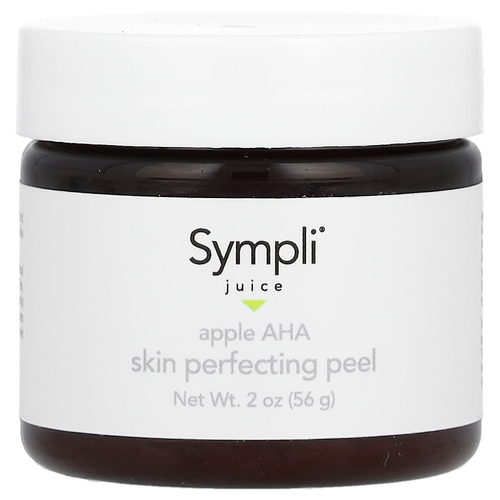 Sympli Beautiful, Juice, пилинг для улучшения состояния кожи с яблочным соком и АГК, 56 г (2 унции)