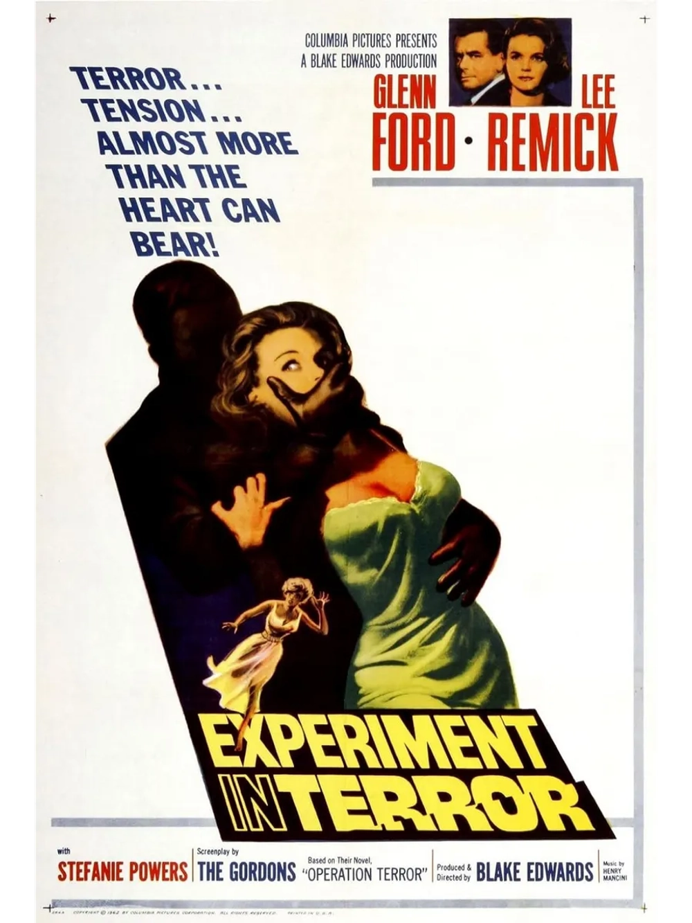 Эксперимент с ужасом (1962) (DVD-R)