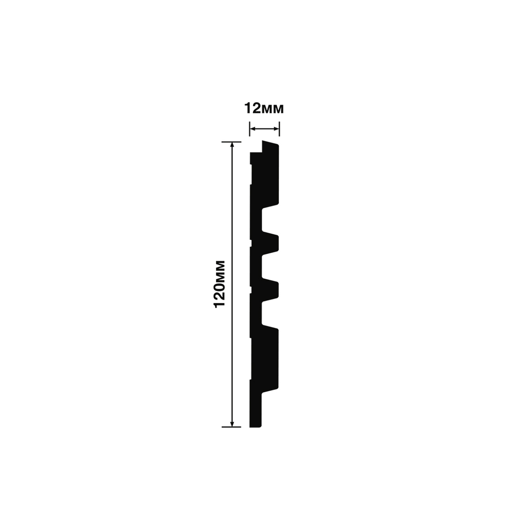 Панель декоративная Hi Wood LV121 W36