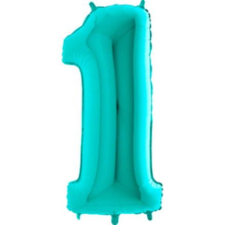 Г ЦИФРА 1  40" Tiffany Тиффани