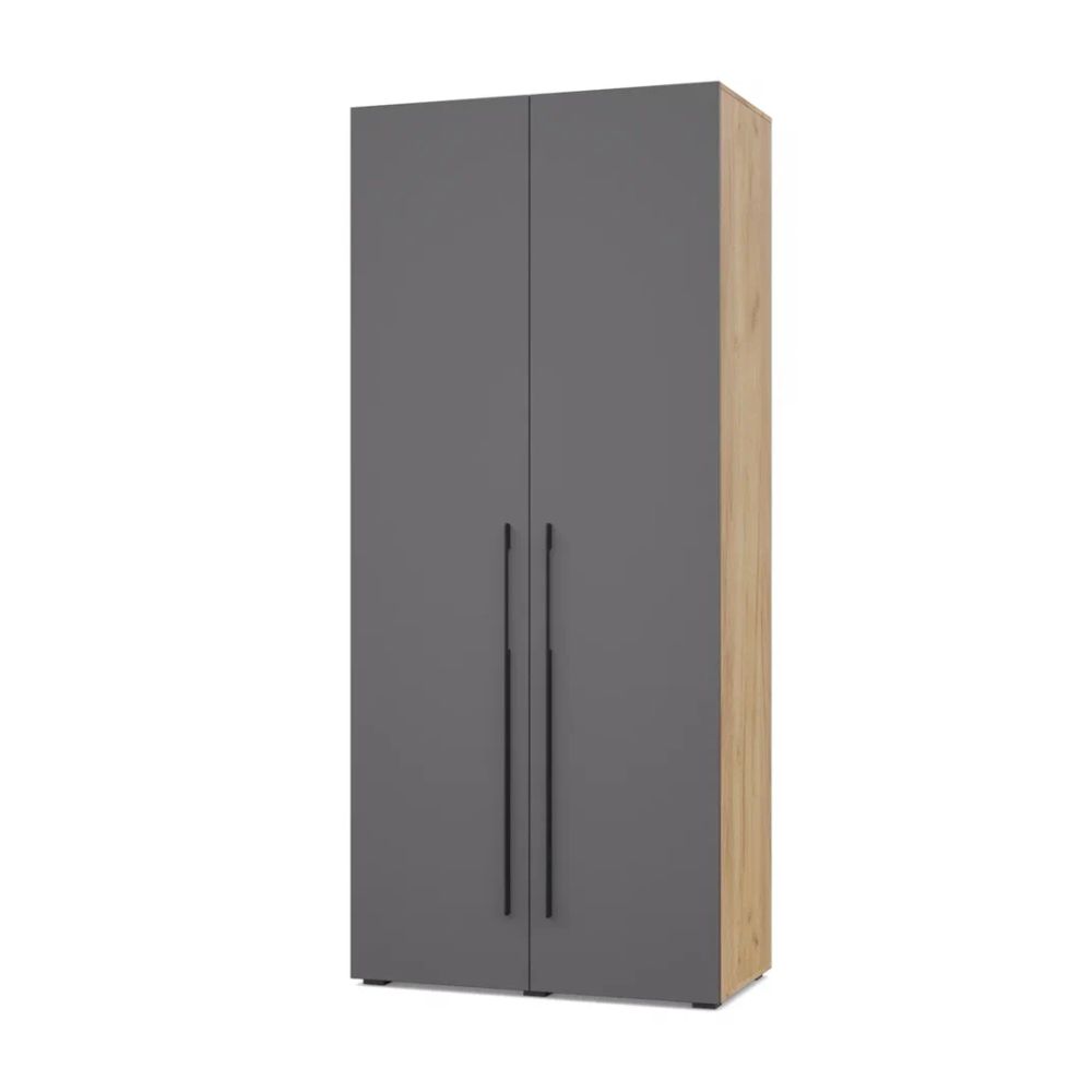 Шкаф двухстворчатый Стоун С20 (полки+штанга) ЛДСП, МОДЕРИУМ, г. Ижевск