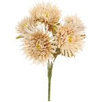 Искусственные цветы «Хризантема» 45см 5 цветков бежевый