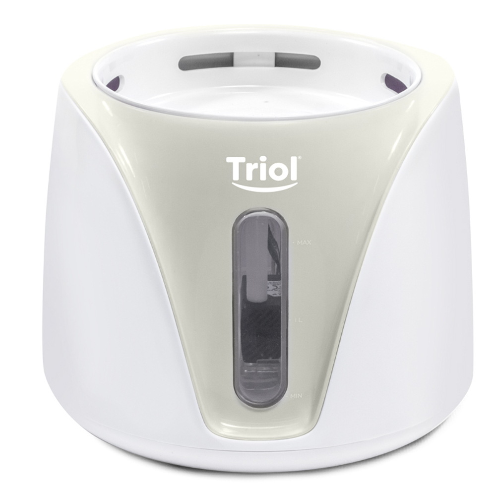 Фонтан питьевой для животных "Гейзер", 2л, d200*160мм, Triol