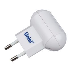 UDR-E10 WHITE Ультразвуковой отпугиватель насекомых и грызунов. 220В. Площадь до 30м2. Белый. TM Uniel