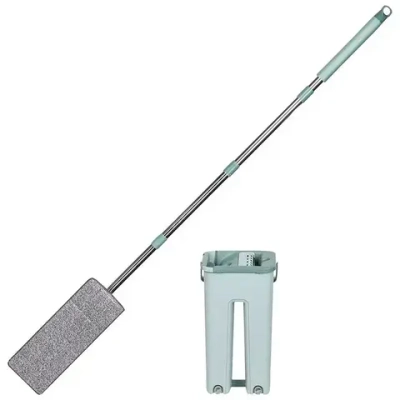 Набор для уборки с насадкой из микрофибры и ведром Clean hands