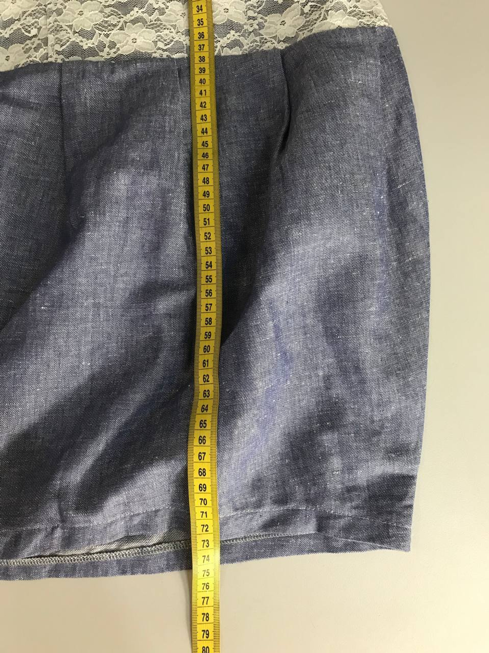 Платье-бондо Blands льняное, визуально на 42 размер