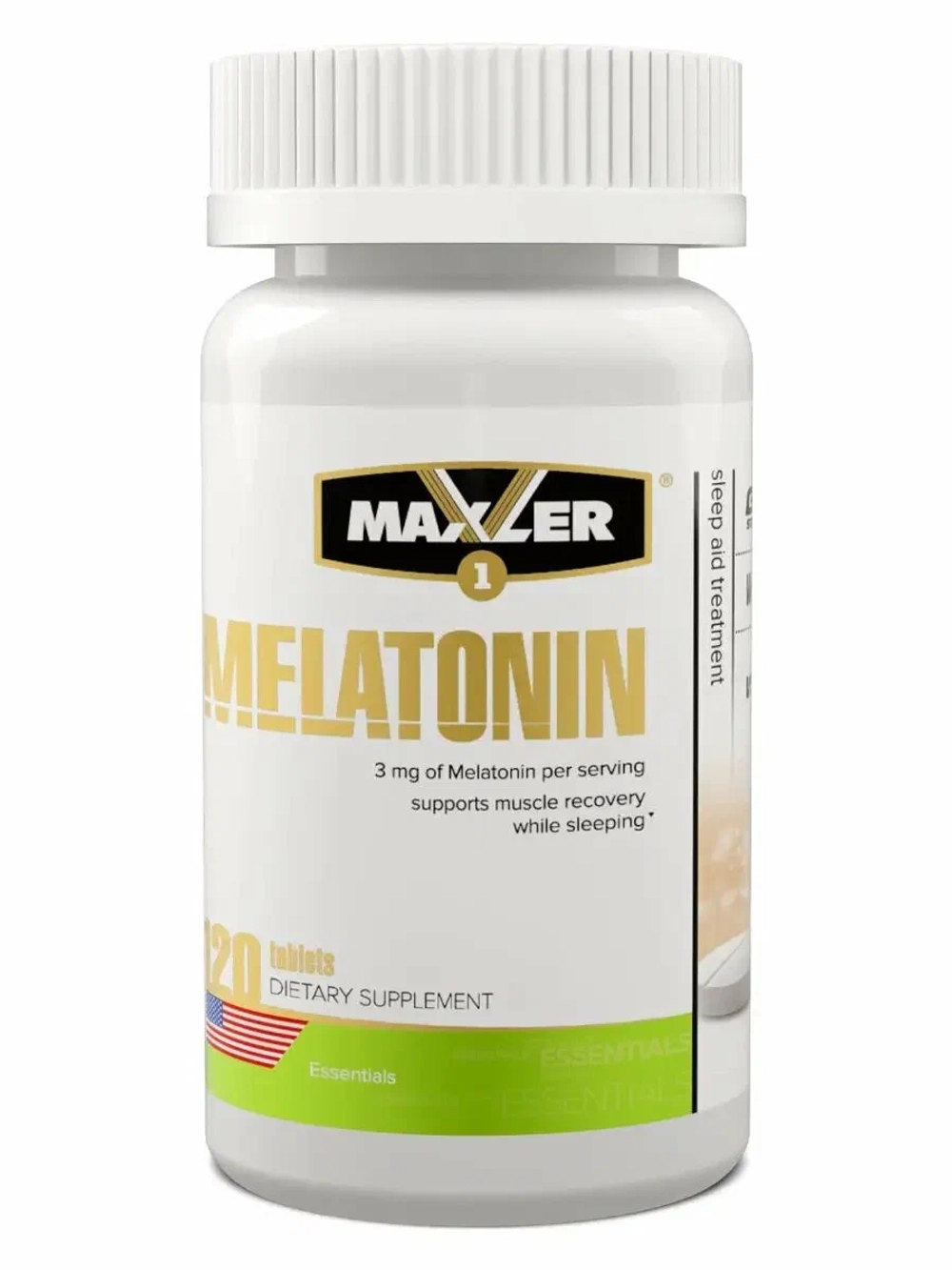 Антиоксидант Maxler Melatonin 3 мг 120 таблеток