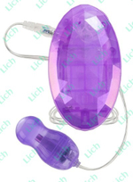 Светящаяся аметистовая капля с вибрацией SHIMMER