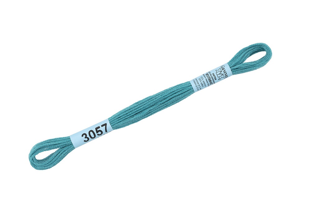Мулине "Gamma", 100% хлопок, 8 м, №3057