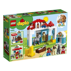 LEGO Duplo: Конюшня на ферме 10868 — Farm Pony Stable — Лего Дупло