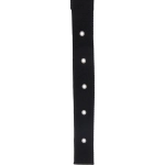 Ошейник для собак однотонный «ЗООЛЕНД БРО», цвет черный, 4*70см (бирка)