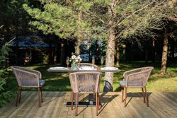 "Каффе Дабл" обеденная группа на 4 персоны, цвет "дуб"