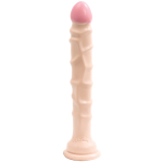 Анальный реалистичный ребристый фаллоимитатор 20,3см на присоске Doc Johnson Raging Hard-Ons Slimline Series Dong 0279-33-CD