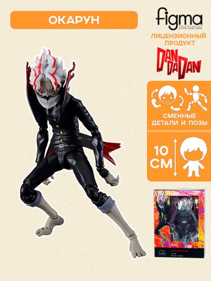 Фигурка Anime figma Дандадан Кен Такакура (Transformed) 16см. 4545784069752