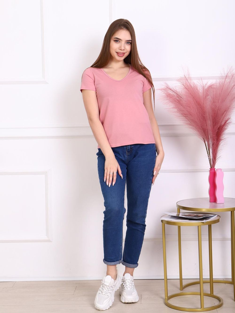 Таира - футболка пудра Iv-capriz