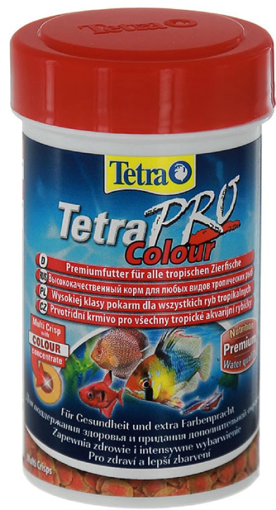 корм д/р Tetra Pro Colour (чипсы) 250 мл