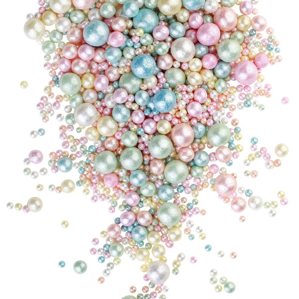 Драже зерновое в шоколадной глазури Блеск МИКС НЕЖНЫЙ №3 (розовый/ваниль/пудра/мята) (806)