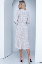 Платье Эмили хит (гофре, ваниль) Diolche