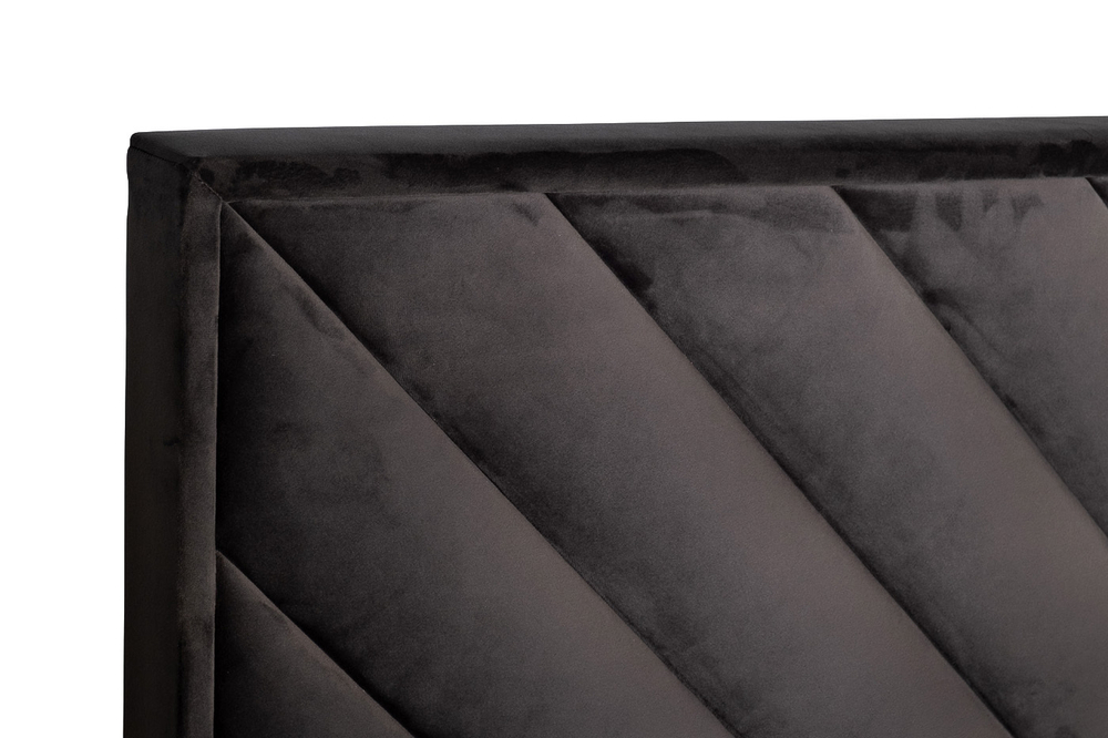 Кровать Milano Basic c подъем.мех.велюр серый Riv96 173*220*125