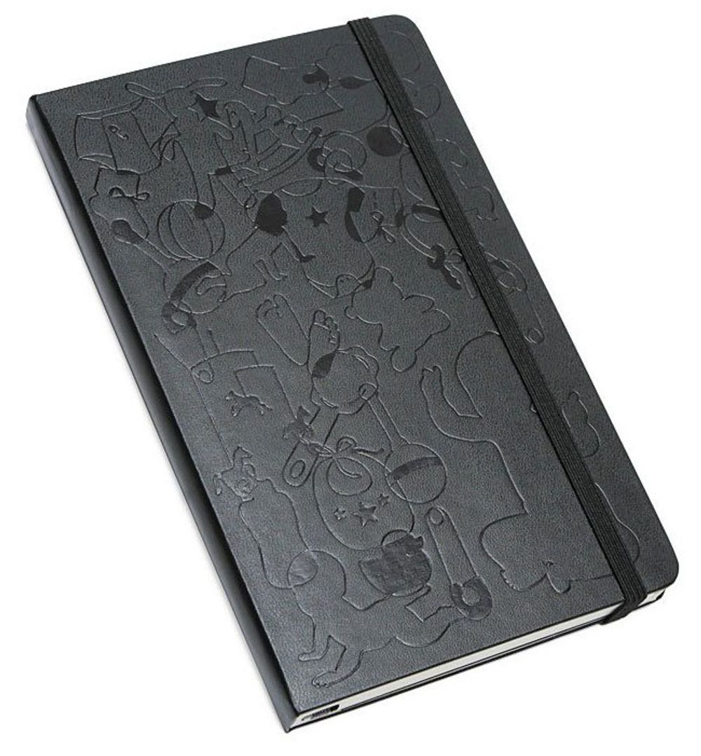 Блокнот Moleskine Passion Baby Large 130х210мм 240стр твердая обложка черный (PHBA3A)