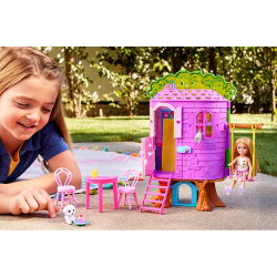 Barbie Chelsea - Дом на дереве + кукла Челси + аксессуары HPL70 / артикул   HPL70  / GTIN 194735162451