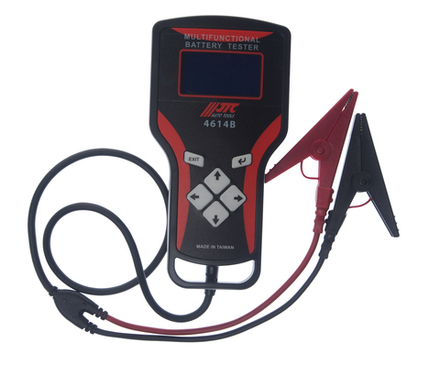 Тестер для АКБ цифровой многофункциональный 12-24V JTC