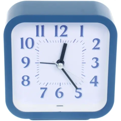 Будильник «Астон» 10*10*4,3см, микс цветов