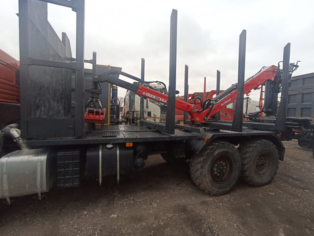 КамАЗ 43118 6x6 Сортиментовоз с КМУ 659108 (Дизельный, 11,8 л, 300 л.с., МТ)