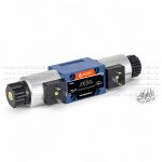 4WE6J61/CG24N9K4 - Гидрораспределитель золотниковый Ду 6 с электроуправлением, схема J (34), электроуправление G24, возврат - пружинный