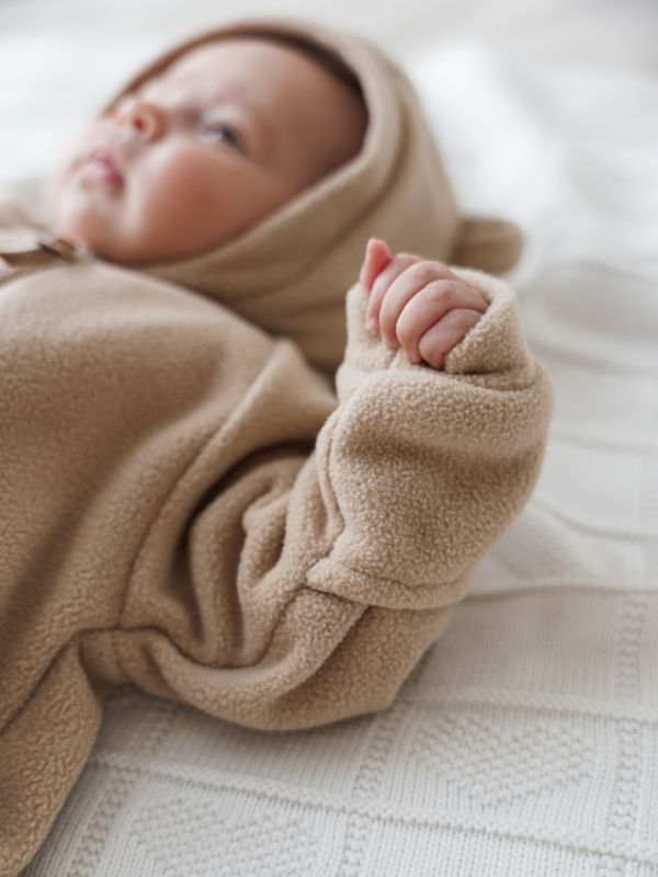 Комбинезон флисовый с закрытой ножкой 