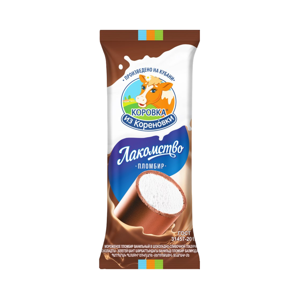 Мороженое "Коровка из Кореновки" Лакомка 90г