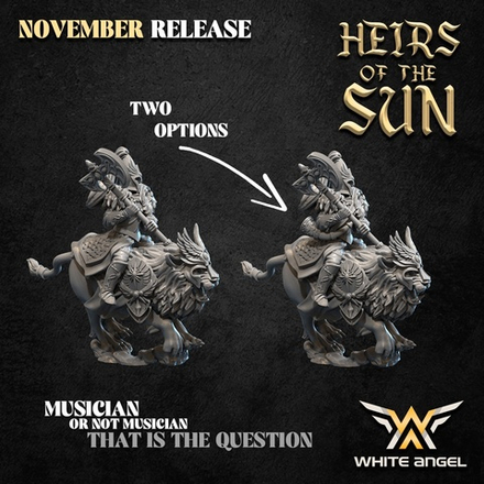 ELITE LION - HEIRS OF THE SUN (NOVEMBER 2024 RELEASE) (ELF FROM ELVES OF THE SUN)